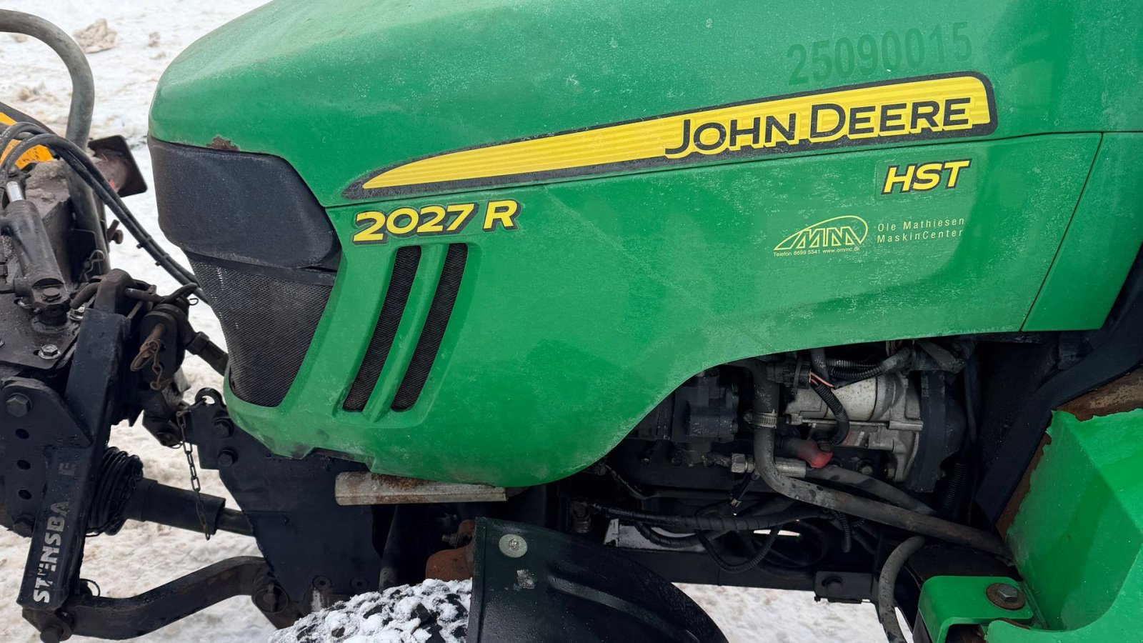 Geräteträger typu John Deere 2027R, Gebrauchtmaschine v Brørup (Obrázek 12)