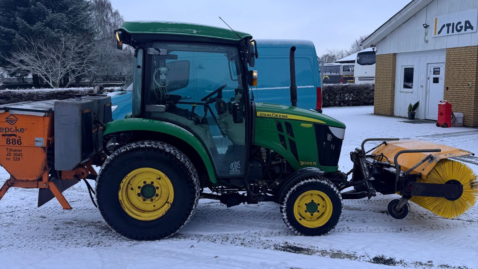 Geräteträger del tipo John Deere 3045R, Gebrauchtmaschine en Brørup (Imagen 7)