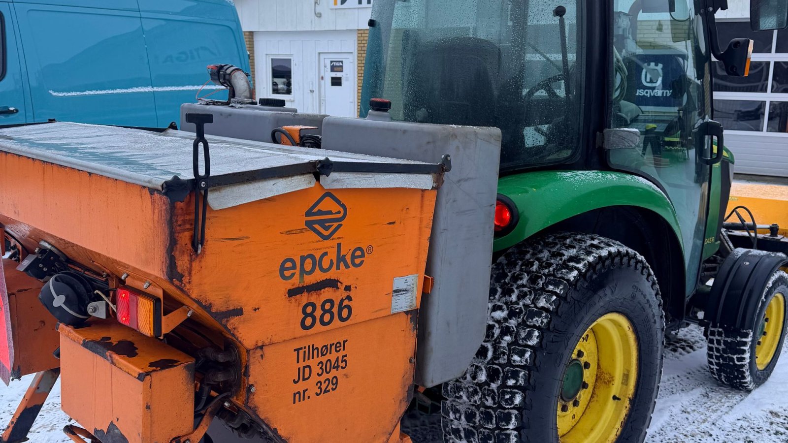 Geräteträger del tipo John Deere 3045R, Gebrauchtmaschine en Brørup (Imagen 24)