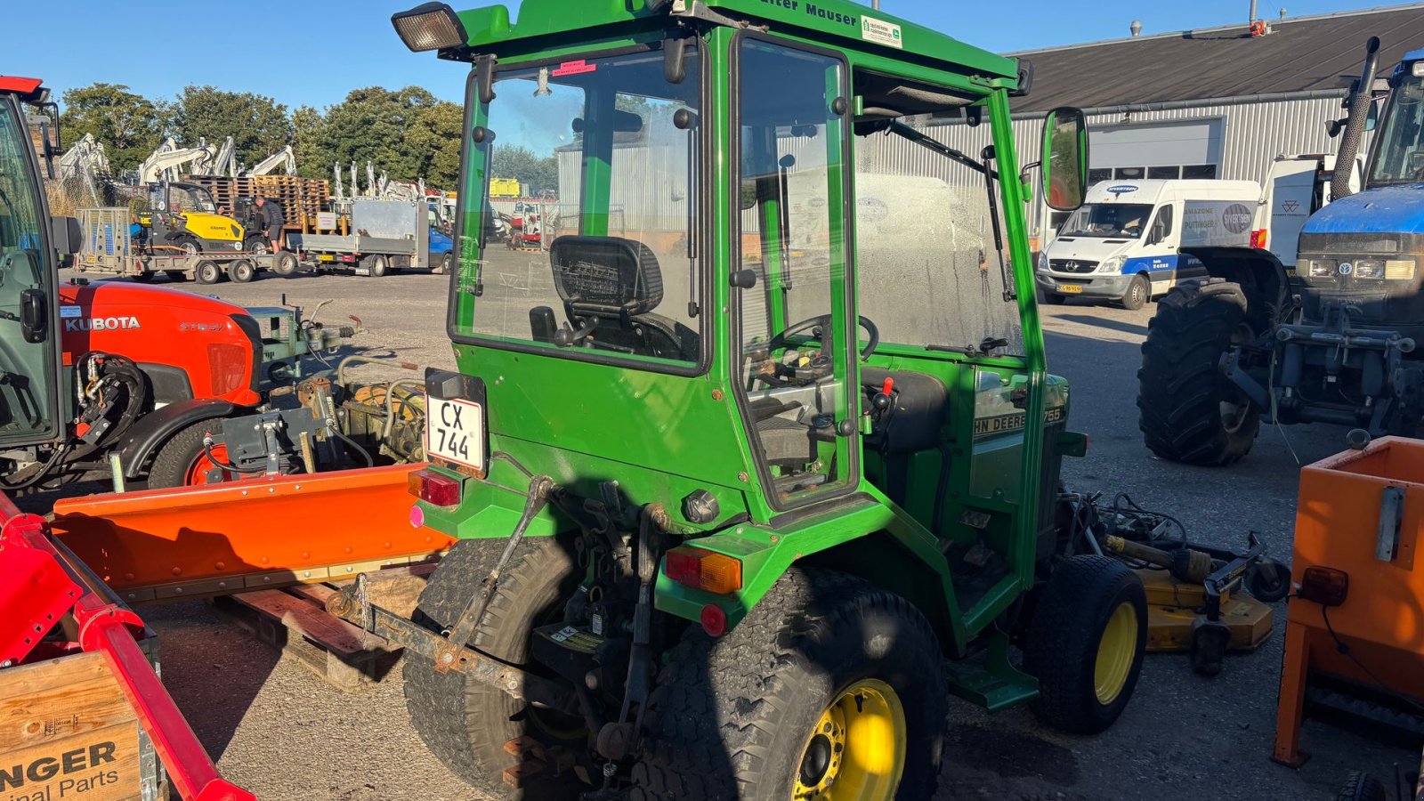 Geräteträger typu John Deere 755 Kompakt traktor, Gebrauchtmaschine v Roskilde (Obrázek 4)