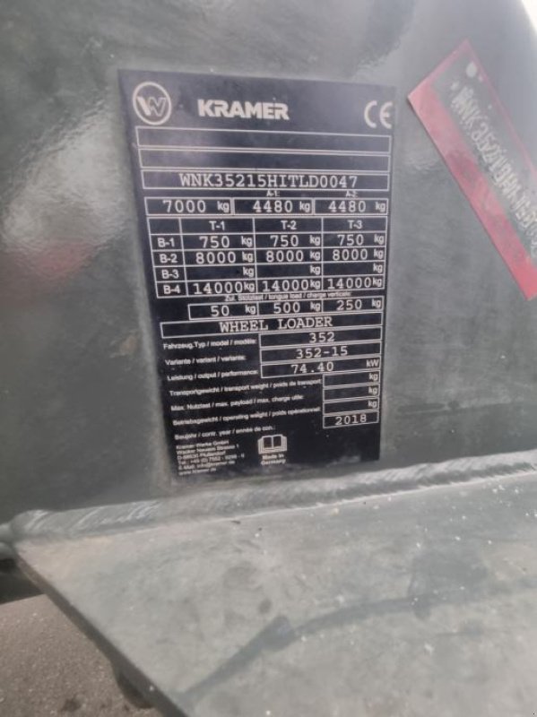 Geräteträger tip Kramer KL 35.8 T, Gebrauchtmaschine in Naklo (Poză 3)