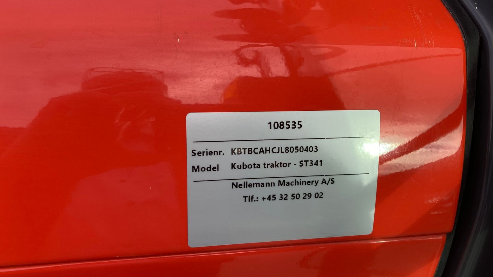 Geräteträger des Typs Kubota ST341 inkl. 150 cm kost og udlægger, Gebrauchtmaschine in Roskilde (Bild 20)