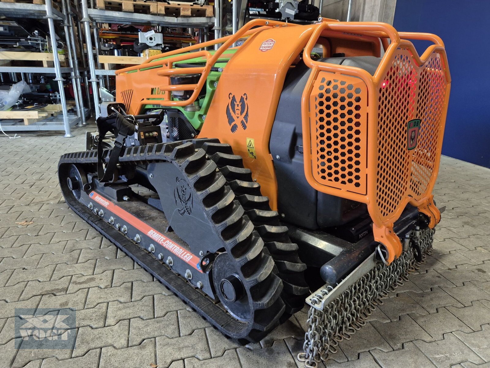 Geräteträger Türe ait MDB LV800 PRO Forstraupe /Mulchraupe /Funkraupe /Geräteträger-Vorführgerät-, Gebrauchtmaschine içinde Schmallenberg (resim 9)