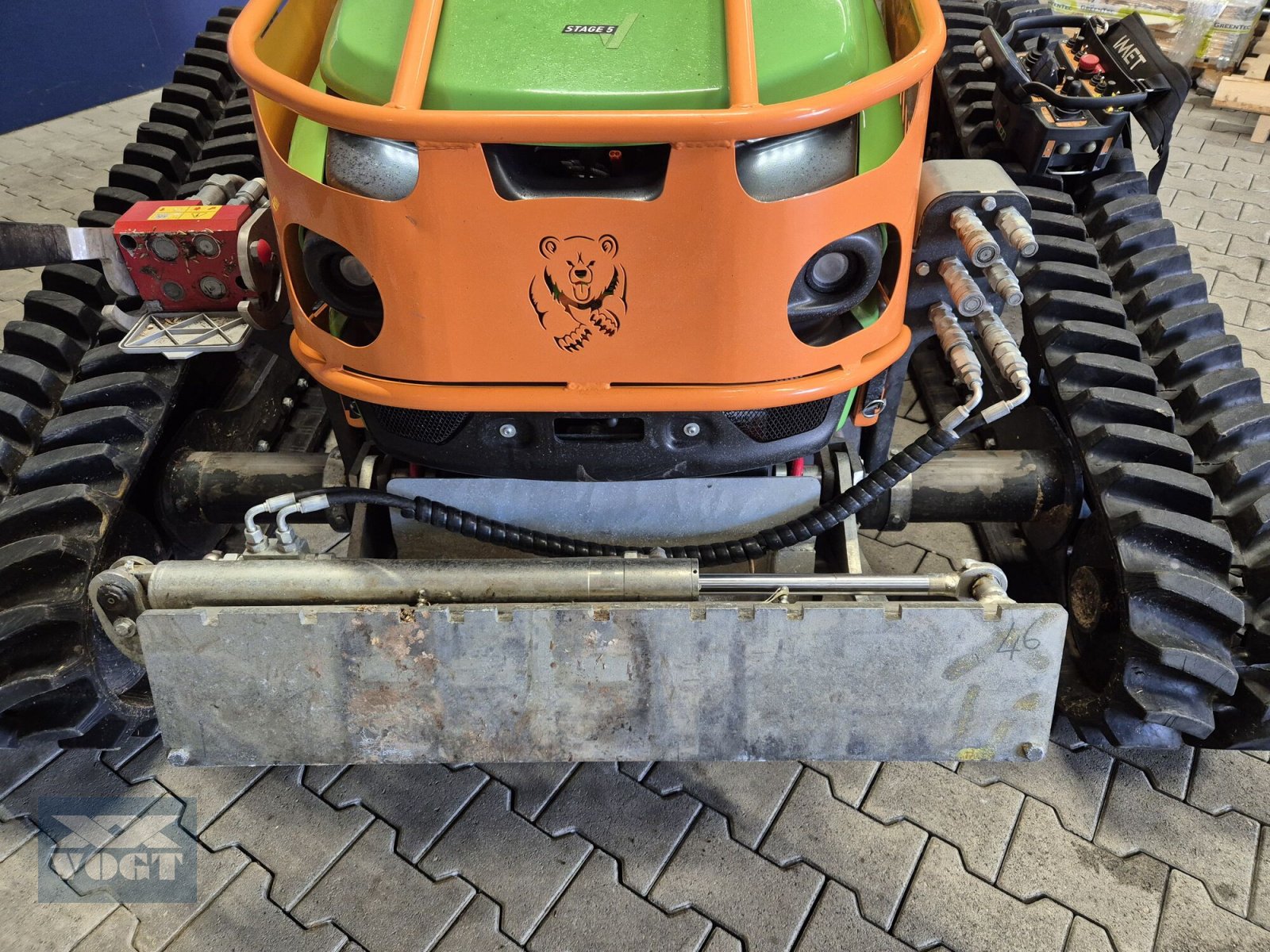 Geräteträger Türe ait MDB LV800 PRO Forstraupe /Mulchraupe /Funkraupe /Geräteträger-Vorführgerät-, Gebrauchtmaschine içinde Schmallenberg (resim 14)