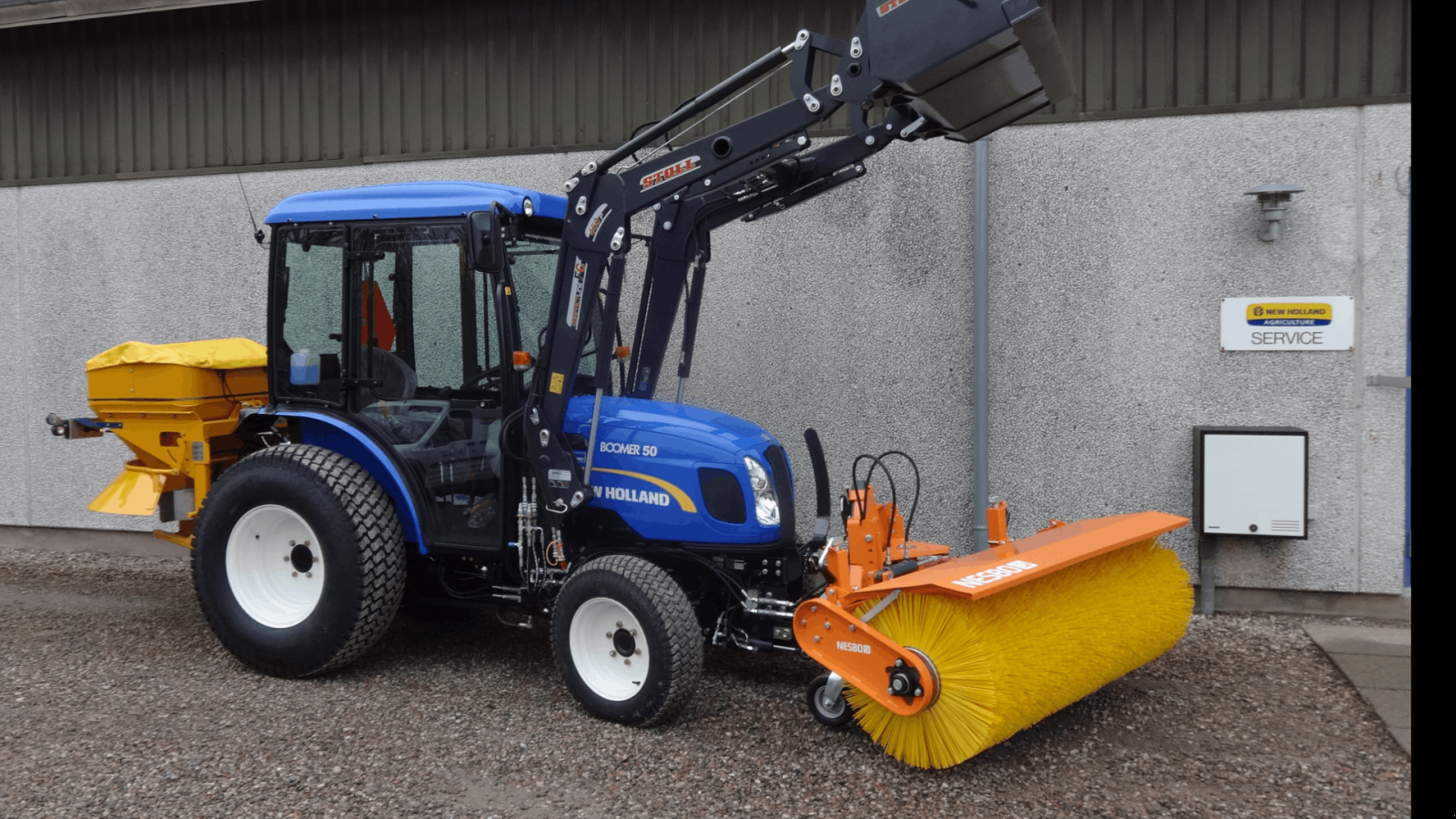Geräteträger van het type New Holland BOOMER 55 HST, Gebrauchtmaschine in Maribo (Foto 2)