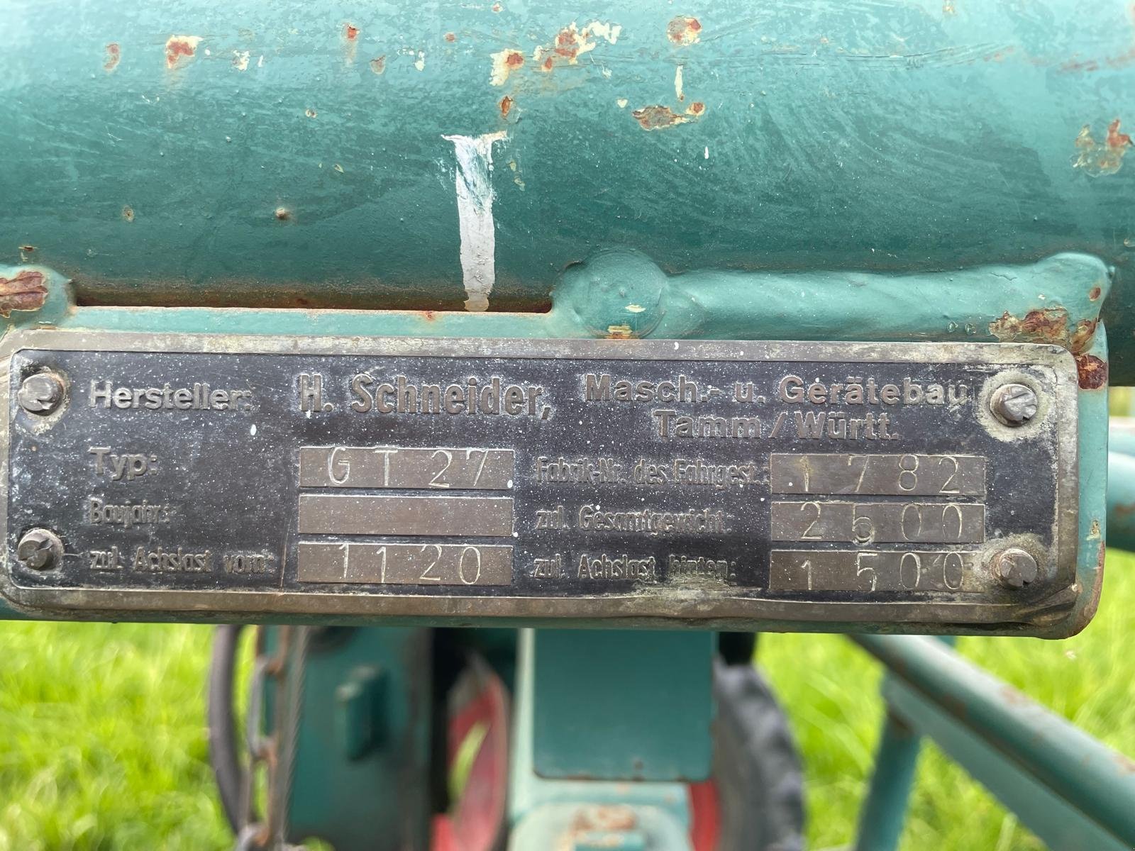 Geräteträger a típus Schneider GT27, Gebrauchtmaschine ekkor: Haßmersheim-Neckarmühlbach (Kép 12)