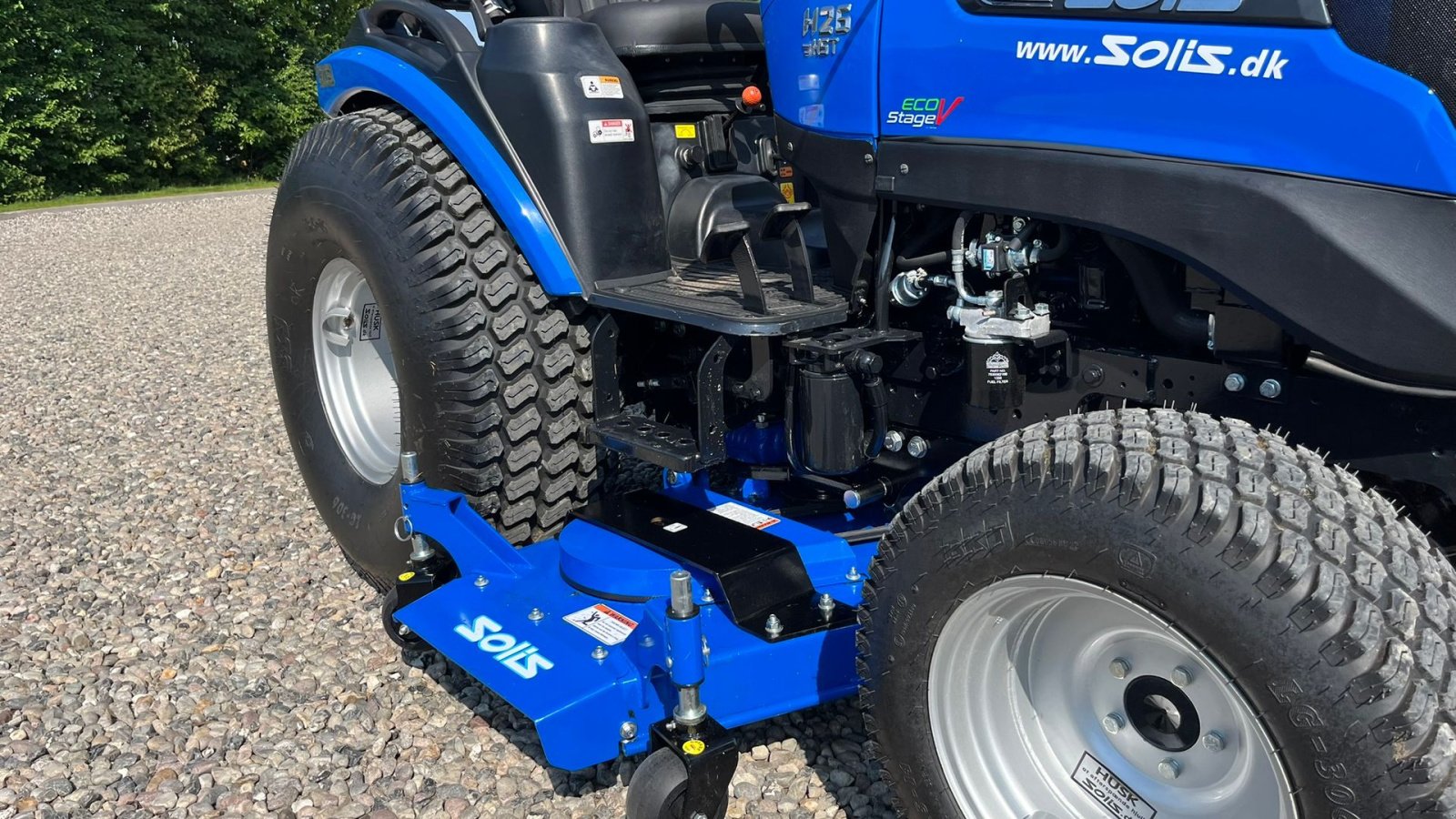 Geräteträger Türe ait Solis 26 HST Hydrostat Turf hjul og klipperbord, Gebrauchtmaschine içinde Lintrup (resim 17)