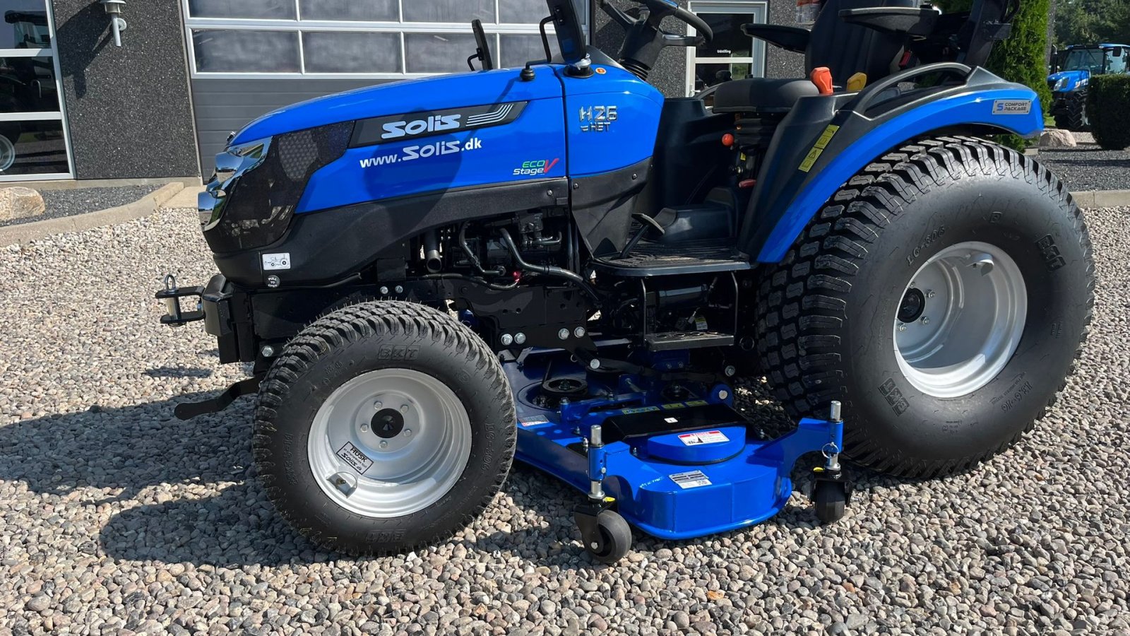 Geräteträger Türe ait Solis 26 HST Hydrostat Turf hjul og klipperbord, Gebrauchtmaschine içinde Lintrup (resim 7)