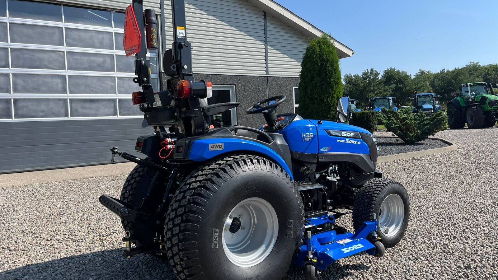 Geräteträger Türe ait Solis 26 HST Hydrostat Turf hjul og klipperbord, Gebrauchtmaschine içinde Lintrup (resim 9)