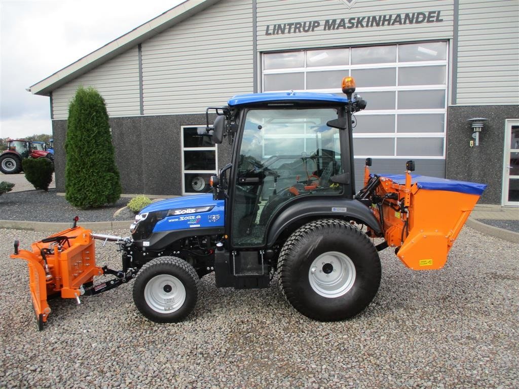 Geräteträger typu Solis H26 HST SNOW EDITION med frontlift, front PTO, Vario SHL150 sneplov og SSP140 saltudlægger, Gebrauchtmaschine v Lintrup (Obrázek 19)