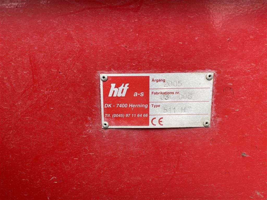 Geräteträger des Typs Sonstige HTF 511 H - 3 vejs, Gebrauchtmaschine in Rødding (Bild 6)