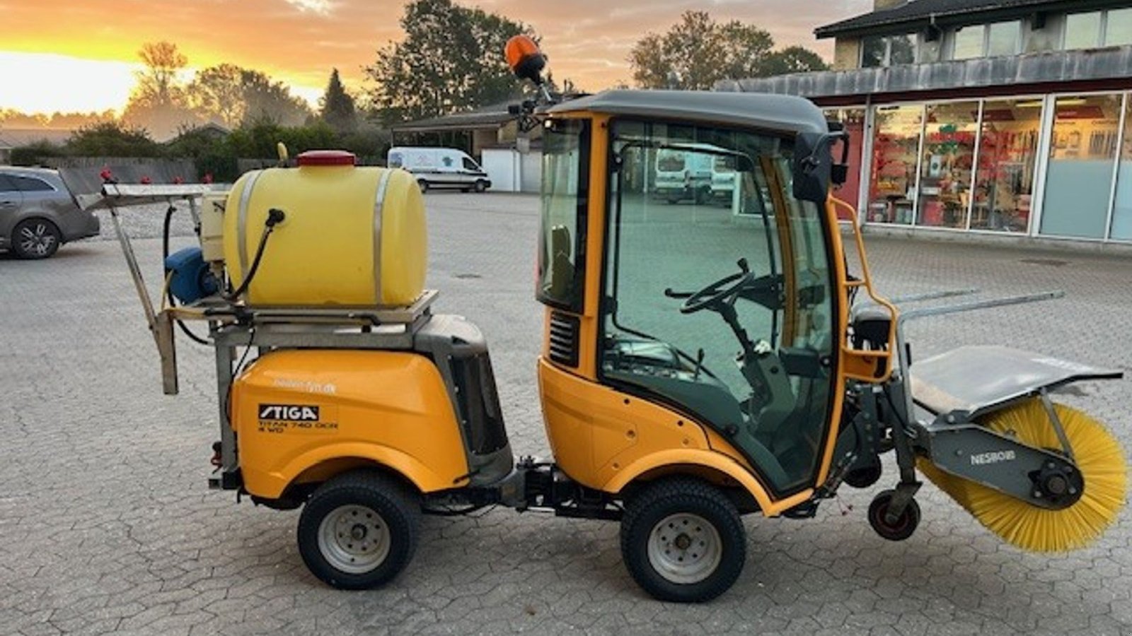 Geräteträger des Typs Stiga 740D, Gebrauchtmaschine in Ringe (Bild 3)