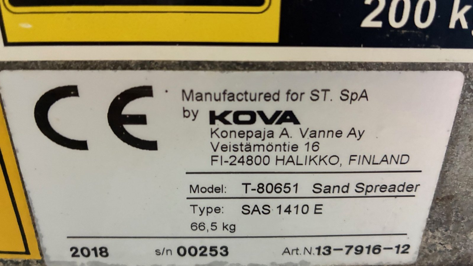 Geräteträger tipa Stiga Saltudlægger, Gebrauchtmaschine u Tinglev (Slika 3)