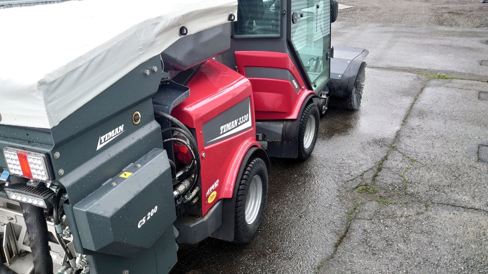 Geräteträger del tipo Timan 3330 4WD, Gebrauchtmaschine en Nørresundby (Imagen 5)