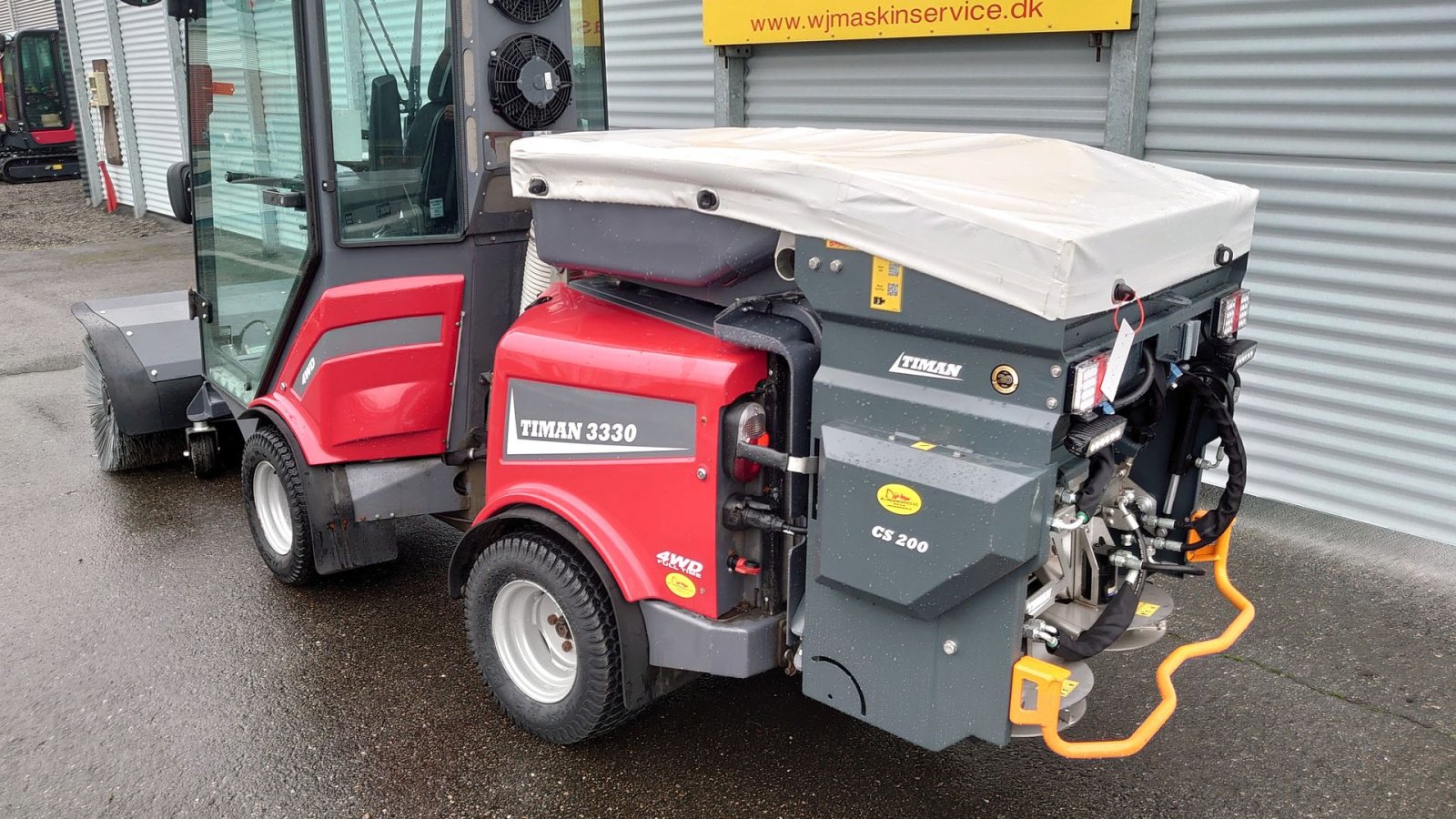 Geräteträger des Typs Timan 3330 4WD, Gebrauchtmaschine in Nørresundby (Bild 8)