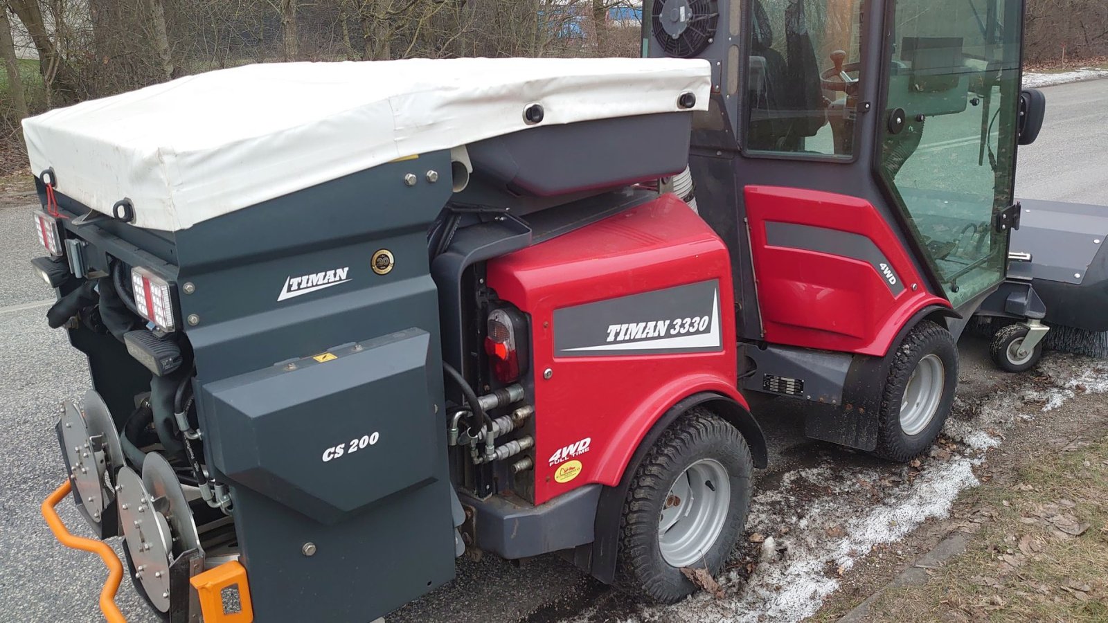 Geräteträger типа Timan 3330 4WD, Gebrauchtmaschine в Nørresundby (Фотография 5)