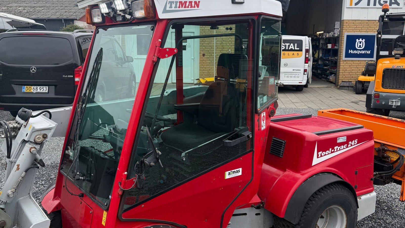 Geräteträger типа Timan Tool-Trac 245 245, Gebrauchtmaschine в Brørup (Фотография 4)