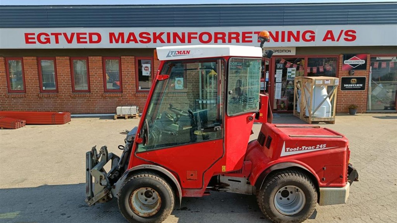 Geräteträger typu Timan Tool-Trac 245, Gebrauchtmaschine w Egtved (Zdjęcie 3)