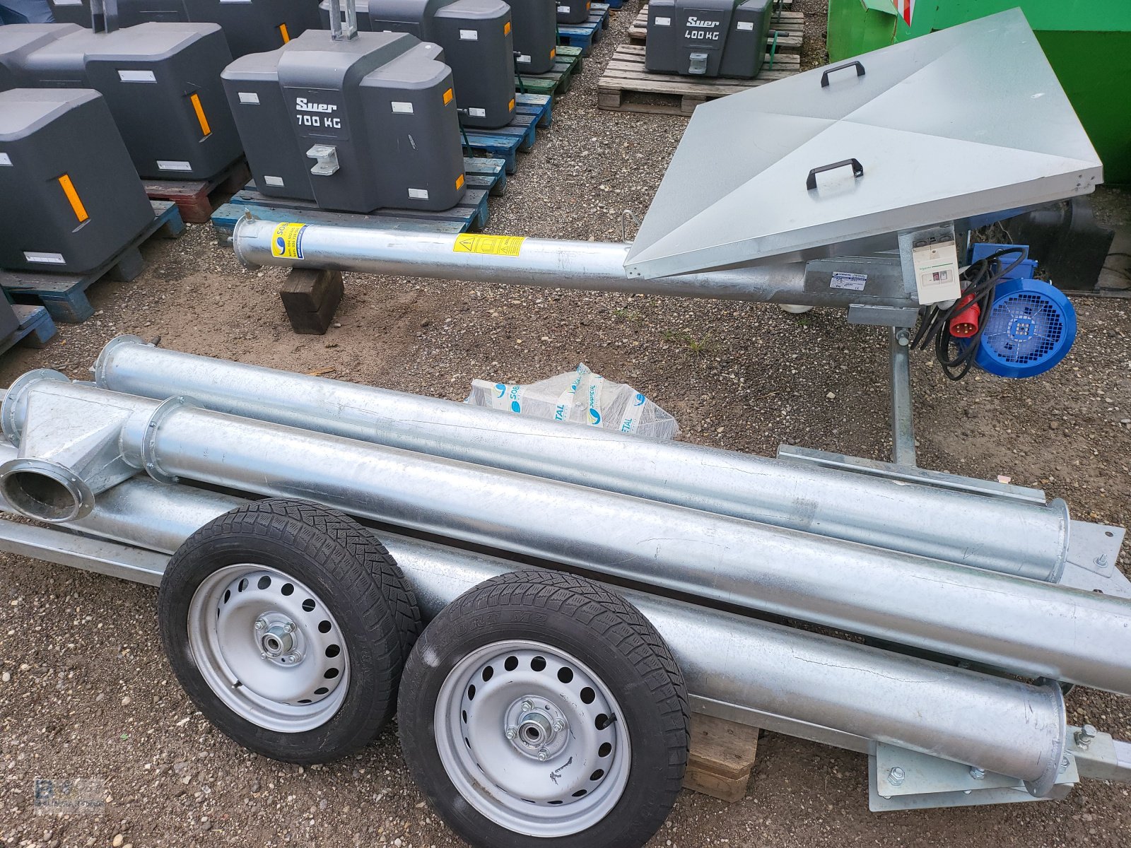 Getreidekanone des Typs SOBMETAL Getreideschnecke PSD170-12,5 12,5 m, Neumaschine in Frontenhausen (Bild 6)