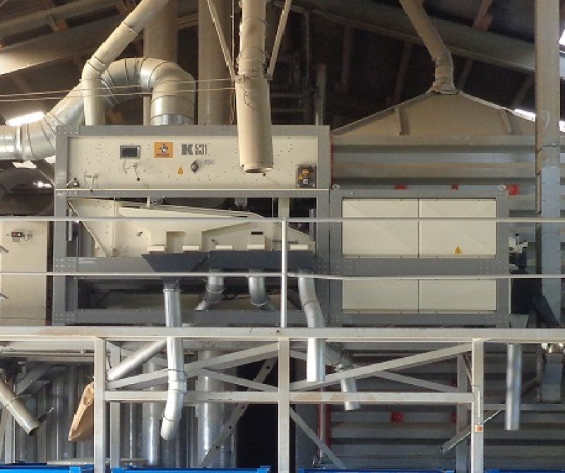 Getreidereinigung des Typs Petkus Saatgutreiniger Typ K531 u. K541, Neumaschine in Niederfellabrunn (Bild 4)
