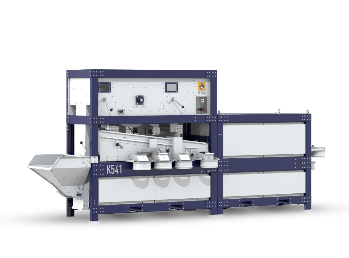 Getreidereinigung des Typs Petkus Saatgutreiniger Typ K531 und K541, Neumaschine in Niederfellabrunn (Bild 3)