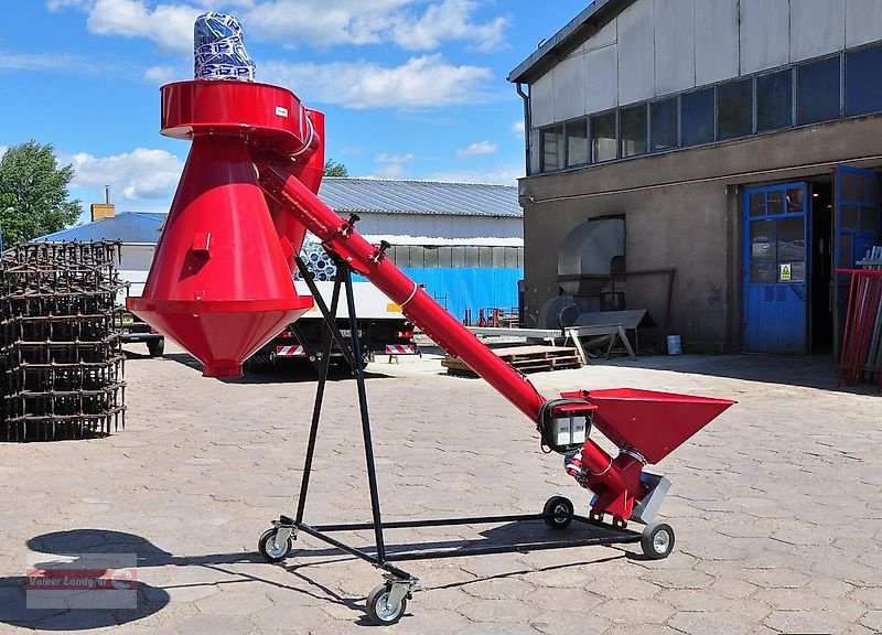 Getreidereinigung typu POM Augustów M 502/2 Windsichter mit Fahrgestell, Neumaschine v Ostheim/Rhön (Obrázok 4)