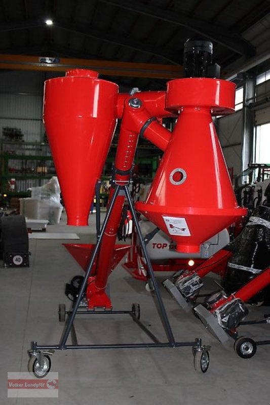 Getreidereinigung typu POM Augustów M 502/2 Windsichter mit Fahrgestell, Neumaschine v Ostheim/Rhön (Obrázok 7)