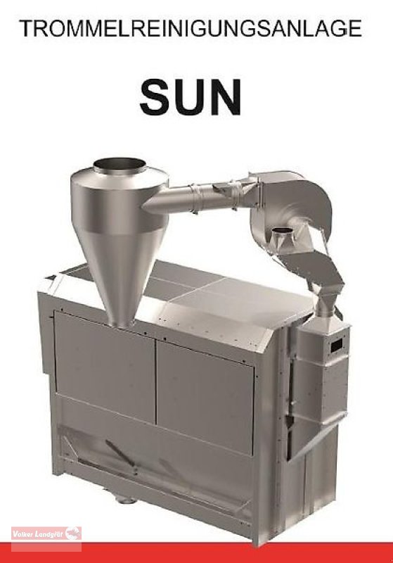 Getreidereinigung des Typs Unia Unia SUN 40 Trommelsiebreiniger 40to/h, 7,5m³ Siebfläche, Neumaschine in Ostheim/Rhön (Bild 13)