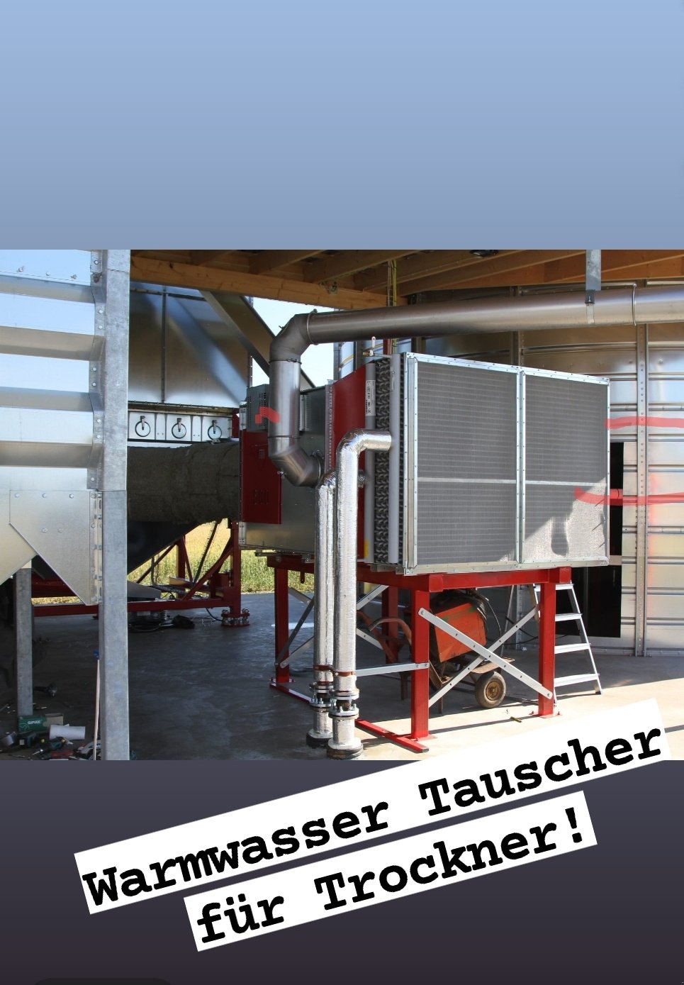 Getreidetrocknung of the type Antti Vacboost, Neumaschine in Kanunki (Picture 2)