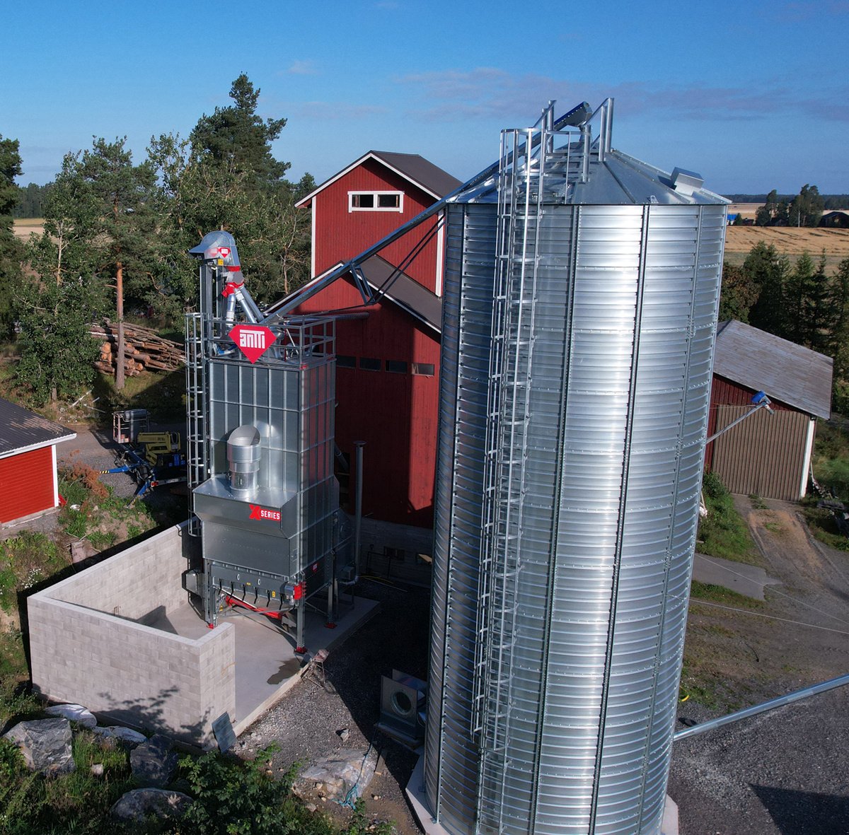 Getreidetrocknung of the type Antti X - Serie Mobiltrockner Mais und Getreide, Neumaschine in Haßbergen (Picture 4)