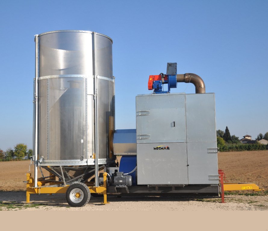 Getreidetrocknung tipa Mecmar Bio FSN 15 Hackschnitzelbrenner, Neumaschine u Ravenstein  (Slika 1)