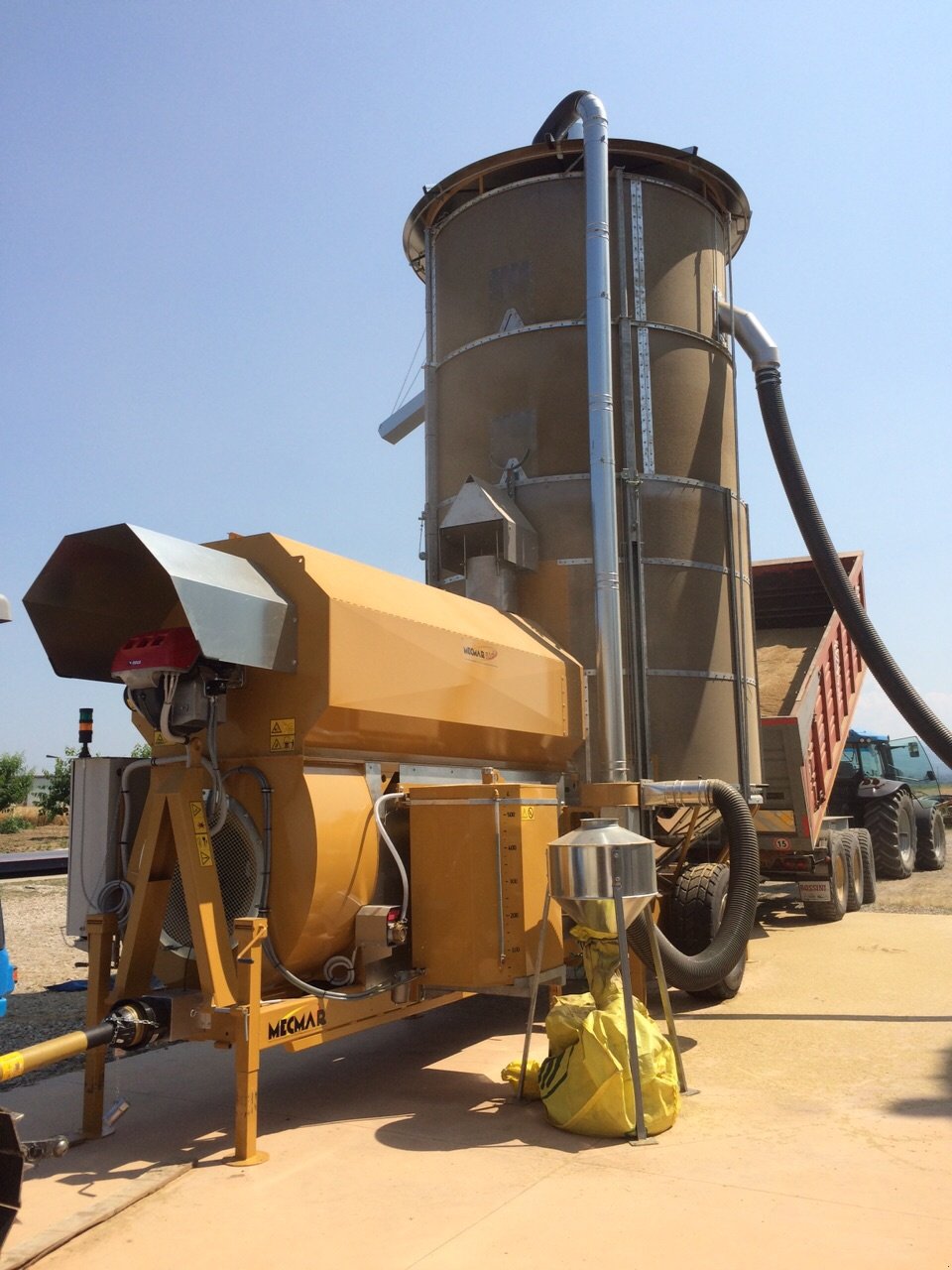 Getreidetrocknung des Typs Mecmar SSI 28, Neumaschine in Ravenstein  (Bild 5)