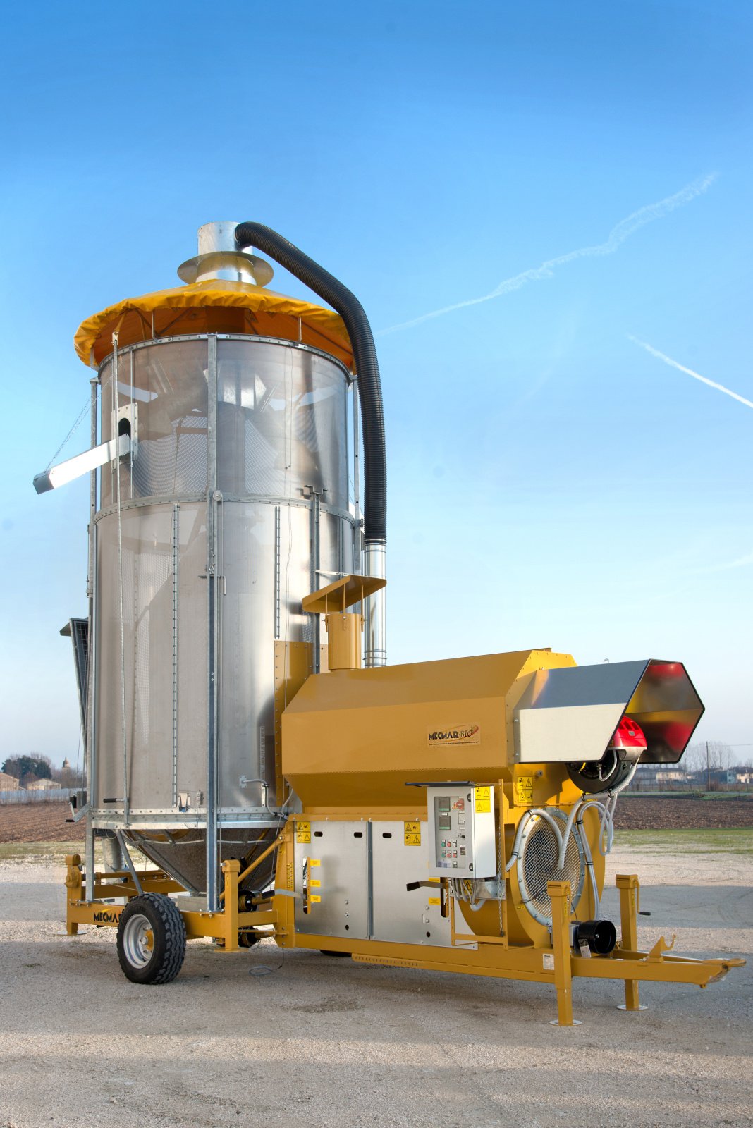 Getreidetrocknung des Typs Mecmar STR 13, Neumaschine in Ravenstein  (Bild 1)