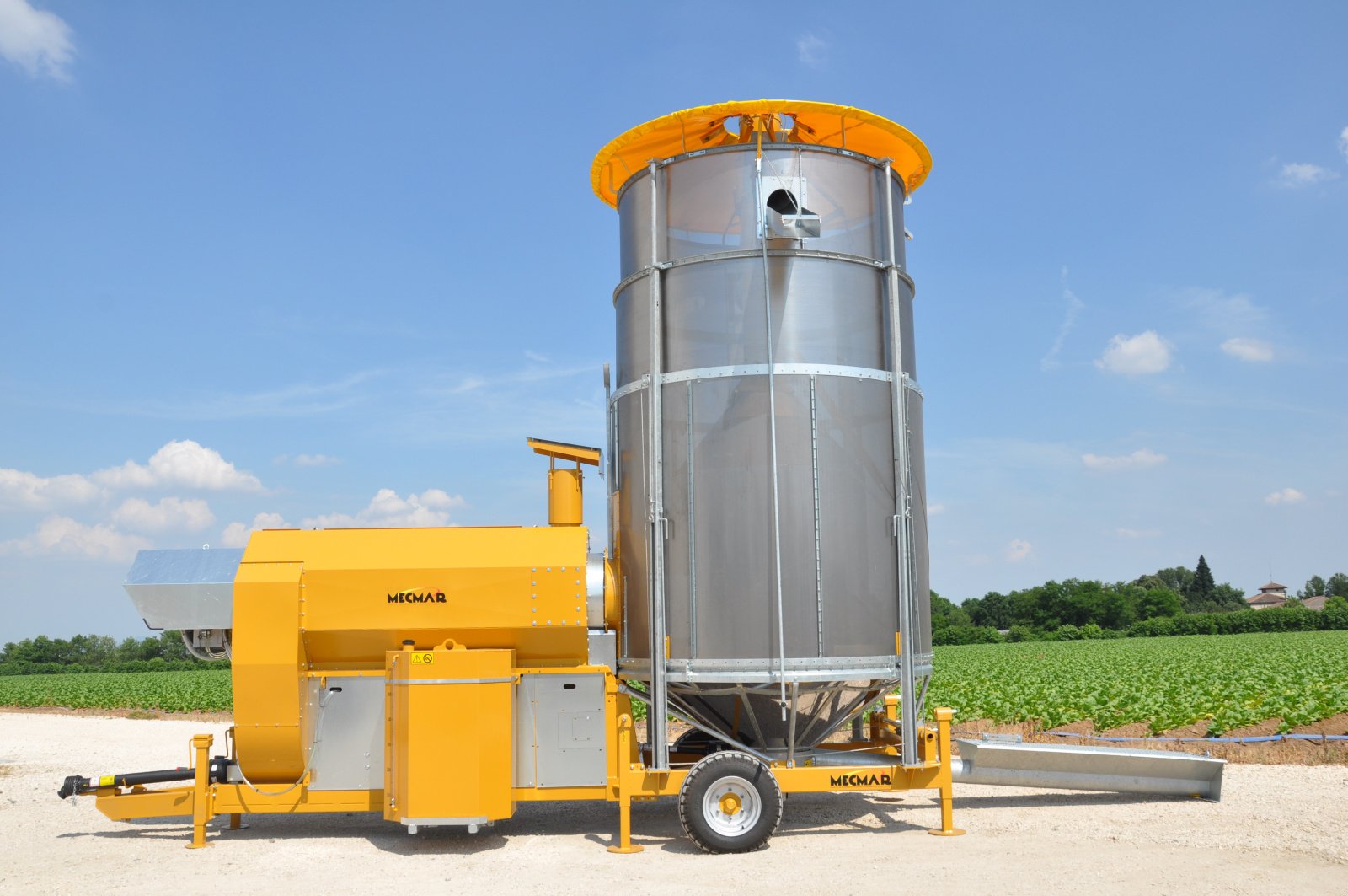 Getreidetrocknung des Typs Mecmar STR 13, Neumaschine in Ravenstein  (Bild 4)