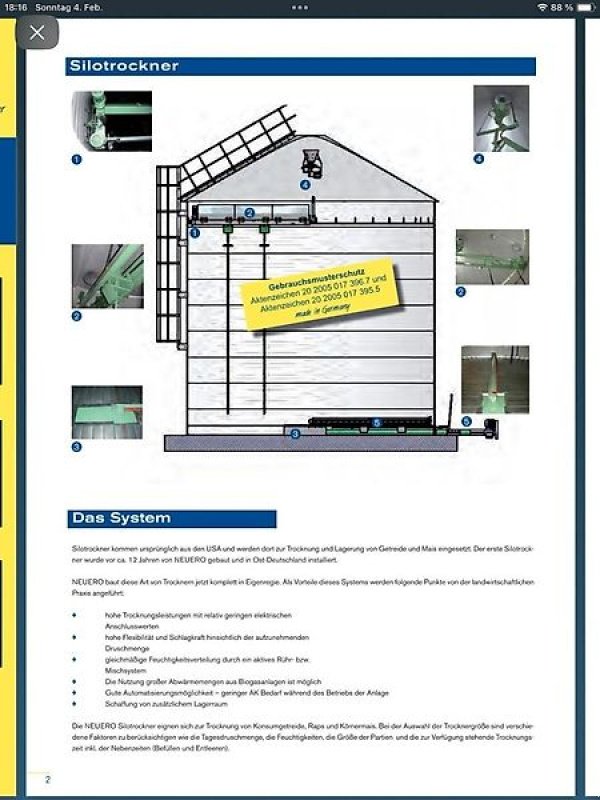 Getreidetrocknung tipa Neuero Silotrockner, Gebrauchtmaschine u Dingolfing (Slika 9)
