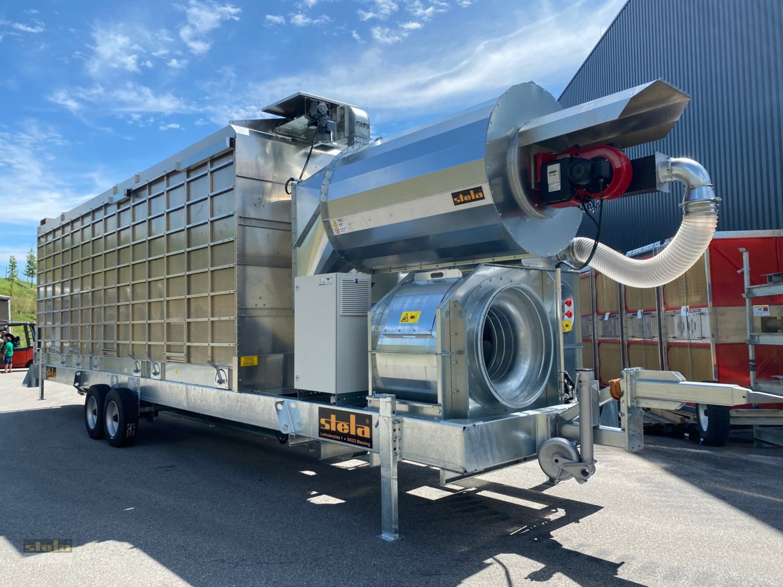 Getreidetrocknung типа Stela Trocknungsanlage MUF 110, Neumaschine в Massing (Фотография 4)