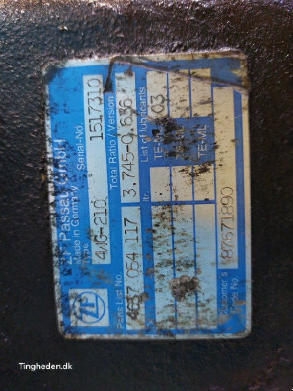 Getriebe & Getriebeteile от тип Case IH 821E, Gebrauchtmaschine в Hemmet (Снимка 10)