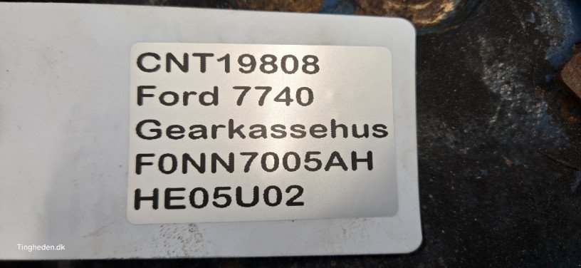 Getriebe & Getriebeteile типа Ford 7740, Gebrauchtmaschine в Hemmet (Фотография 24)