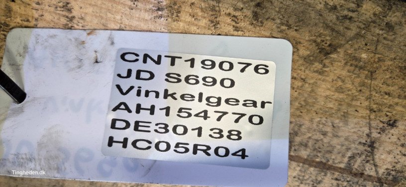 Getriebe & Getriebeteile des Typs John Deere S690, Gebrauchtmaschine in Hemmet (Bild 17)