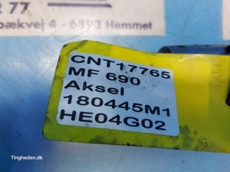 Getriebe & Getriebeteile от тип Massey Ferguson 690, Gebrauchtmaschine в Hemmet (Снимка 7)