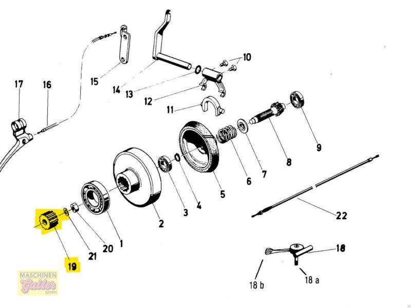 Getriebe & Getriebeteile van het type Reform RM 116 Konusnabe Artikelnummer 115.101.101, Gebrauchtmaschine in Kötschach (Foto 1)
