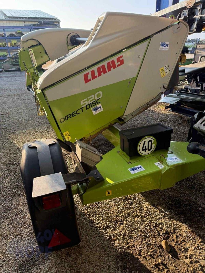 GPS-Schneidwerk του τύπου CLAAS Dirct Disc 520 Comfort 493-498, Gebrauchtmaschine σε Schutterzell (Φωτογραφία 5)