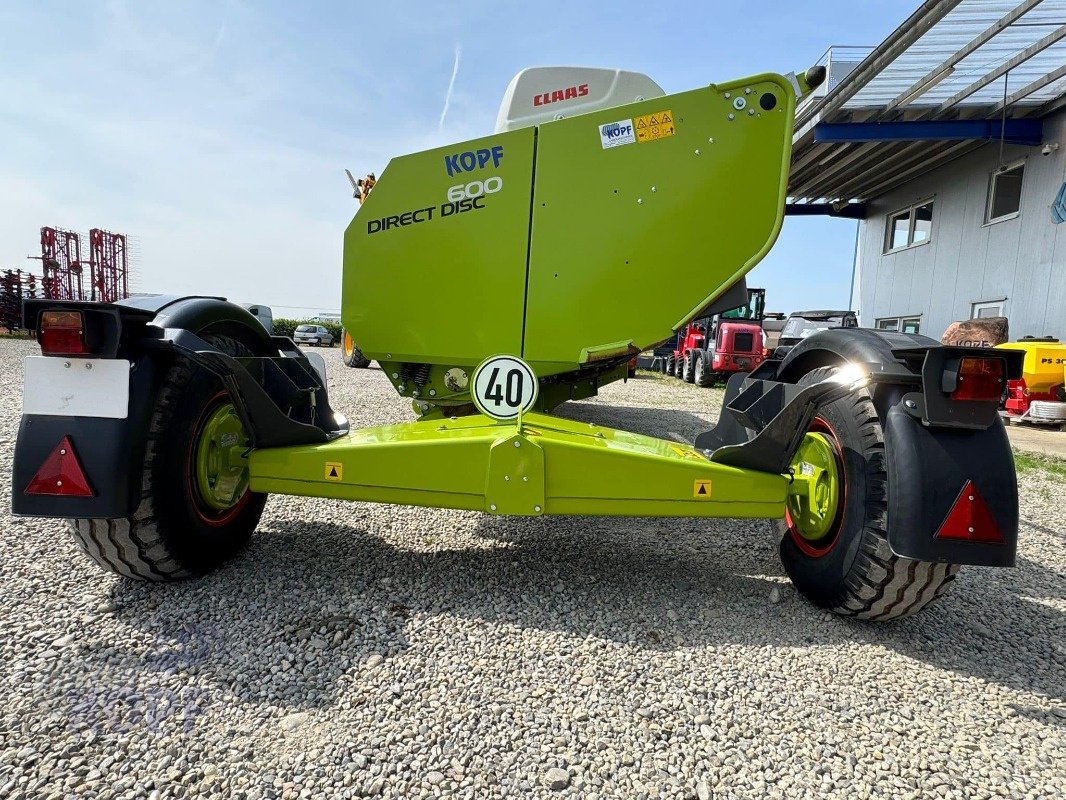 GPS-Schneidwerk του τύπου CLAAS Direct Disc 600 große Walze Ø800, 2 Achs-Wagen, Gebrauchtmaschine σε Schutterzell (Φωτογραφία 15)