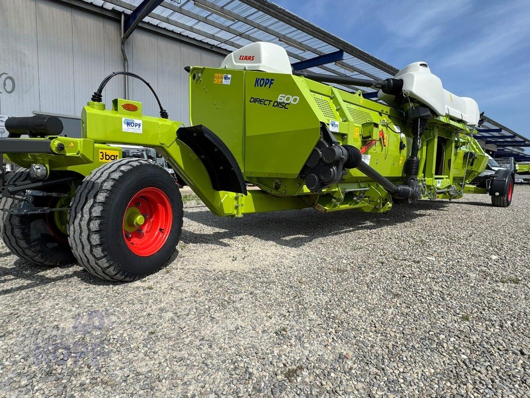 GPS-Schneidwerk του τύπου CLAAS Direct Disc 600 große Walze Ø800, 2 Achs-Wagen, Gebrauchtmaschine σε Schutterzell (Φωτογραφία 10)