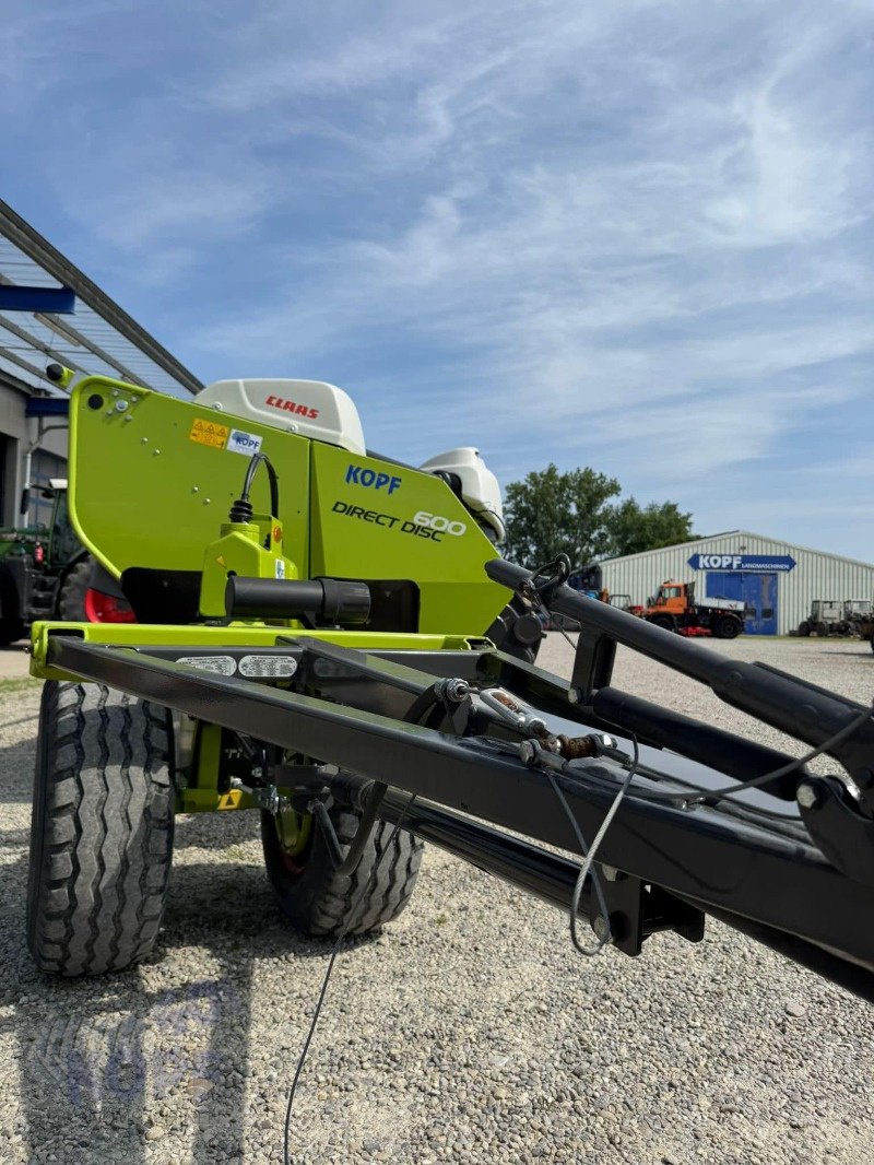 GPS-Schneidwerk του τύπου CLAAS Direct Disc 600 große Walze Ø800, 2 Achs-Wagen, Gebrauchtmaschine σε Schutterzell (Φωτογραφία 11)