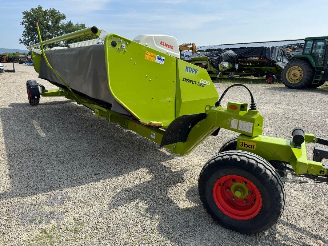 GPS-Schneidwerk του τύπου CLAAS Direct Disc 600 große Walze Ø800, 2 Achs-Wagen, Gebrauchtmaschine σε Schutterzell (Φωτογραφία 2)