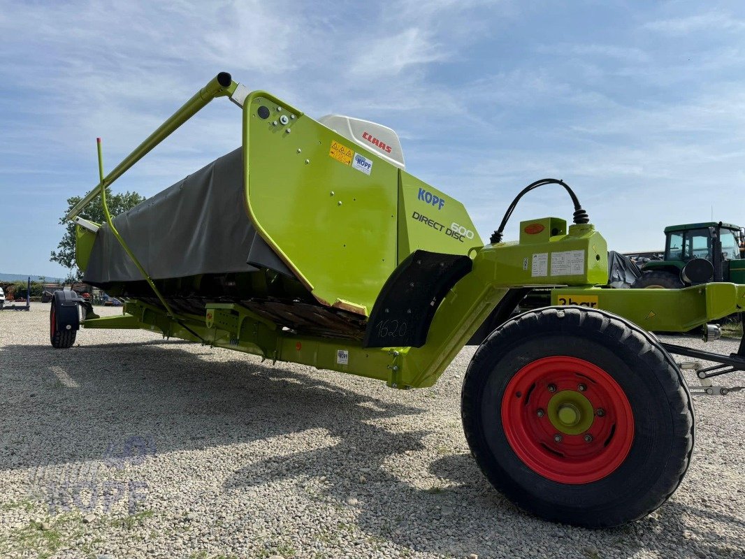 GPS-Schneidwerk του τύπου CLAAS Direct Disc 600 große Walze Ø800, 2 Achs-Wagen, Gebrauchtmaschine σε Schutterzell (Φωτογραφία 18)