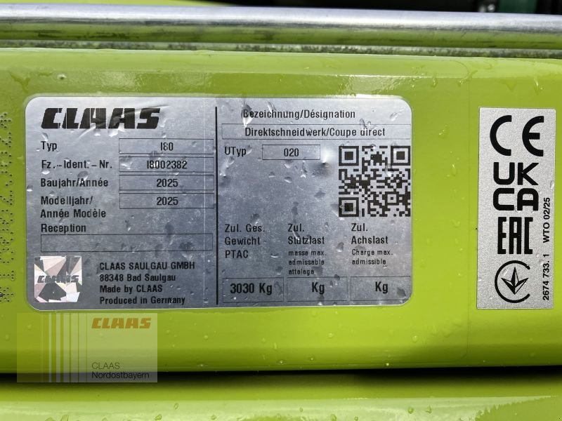 GPS-Schneidwerk van het type CLAAS DIRECT DISC 600, Vorführmaschine in Schwandorf (Foto 18)