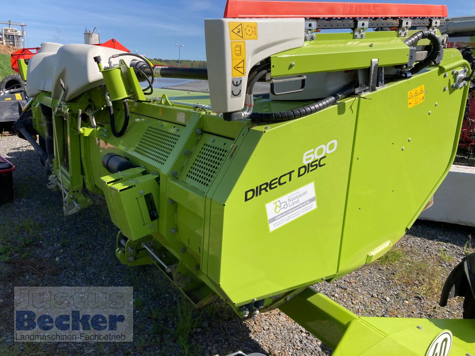 GPS-Schneidwerk типа CLAAS Direct Disc 600, Gebrauchtmaschine в Weimar-Niederwalgern (Фотография 4)