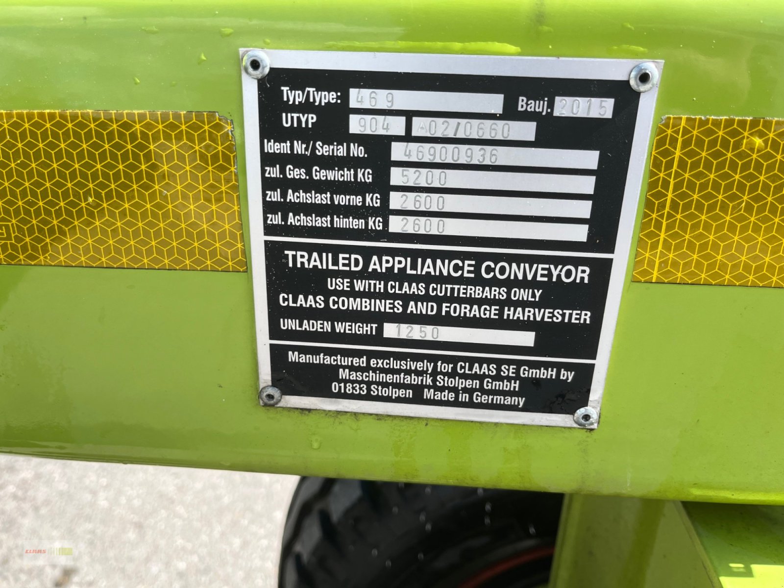 GPS-Schneidwerk des Typs CLAAS Direct Disc 600, Gebrauchtmaschine in Langenau (Bild 4)